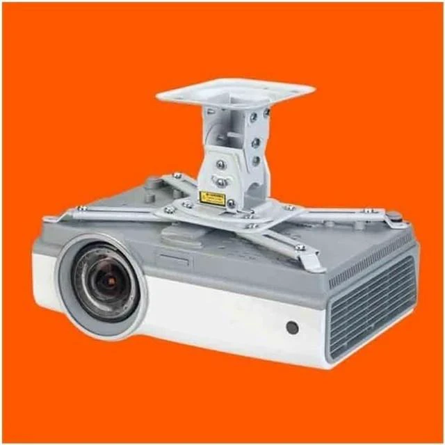 Alt view image 4 of 6 - Portable Projector Stand LCD Mini Projector Ceiling Wall Mount Bracket Aluminium Holder Stand Universal Adjustable Projector Mount