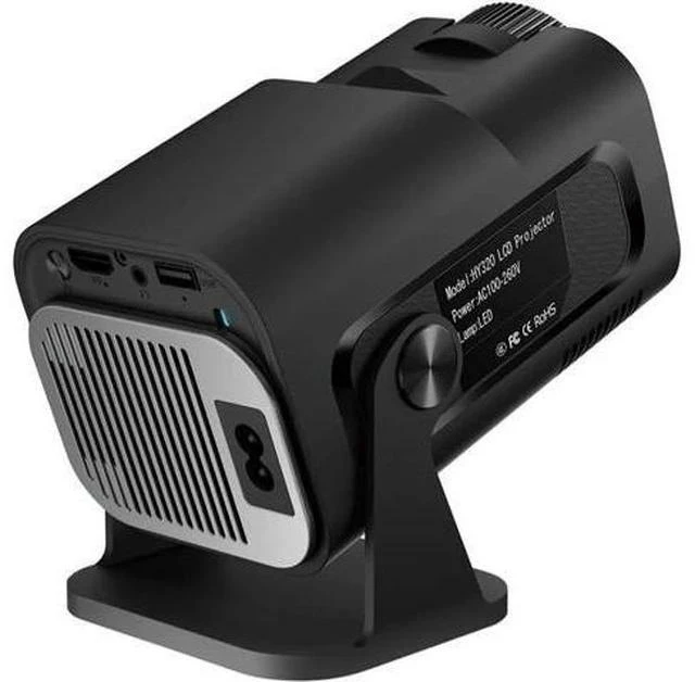 Main image of Projector Screen HY-320 Mini Portable Newly Native 720P H713 Android 11 4K Projector 320 ANSI Wifi6 BT5.0 Cinema Outdoor Rotable Projector