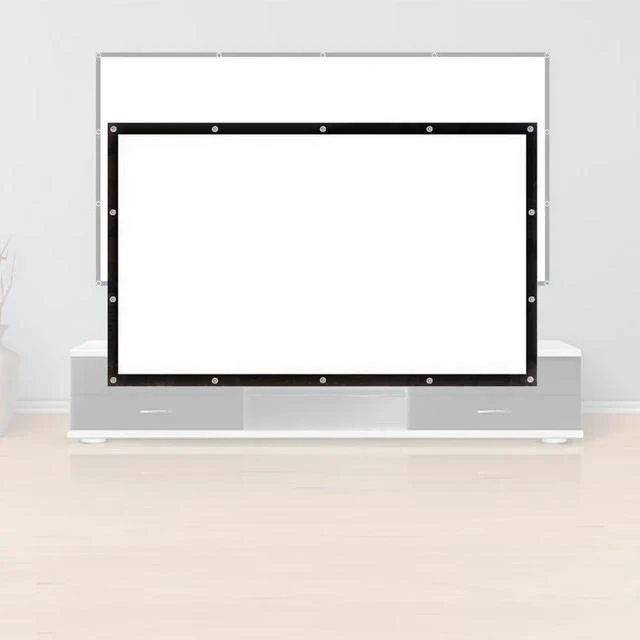 Main image of 120in 200in Projector Screen Outdoor, Foldable Movies Screen Portable HD Projection Screen Wall Mount Hanging Projector Screen(16:9,200inch)