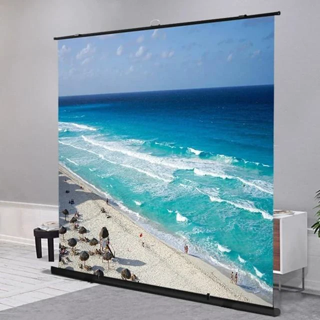 Main image of Projector Screen 60 Inch Portable Folding Projection Screen, 4k HD Home Theater Cinema Movie Screen, 16:9 4:3, Compatible with Projector(16:9,72inch)