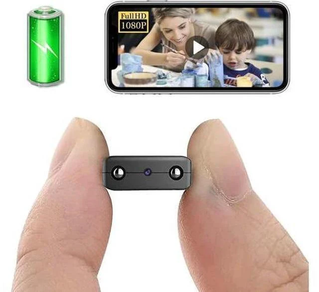 Main image of Smallest Wireless Battery Camera HD1080P Spy Camera Hidden Camera For Home Security,Baby Monitor with Night Vision,AIHuman Motion Detection,Remote Viewing for Surveillance Camera with iOS,Android APP