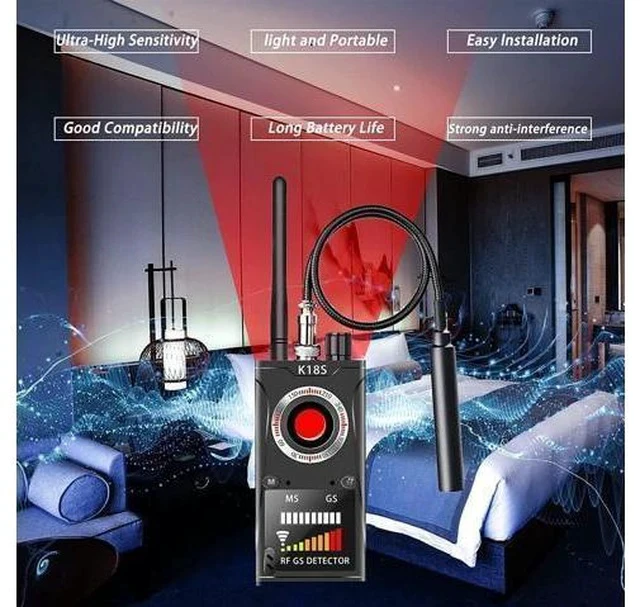 Alt view image 6 of 6 - 2024 Hidden Camera Detectors, Camera Detector,Camera Detector for Hotels,Hidden Camera Detector,Bug and Hidden Camera Detector,Hidden Camera Detectors and Bug Detector,6 Levels Sensitivity