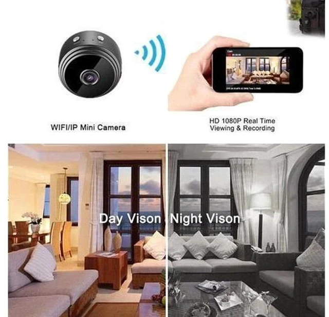 Alt view image 3 of 7 - Mini Magnetic Mini Security Camera,2024 New Mini Security Camera Outdoor,Mini 1080p Hd Wireless Magnetic Security Camera,Miniguard Security Camera,Mini Camera