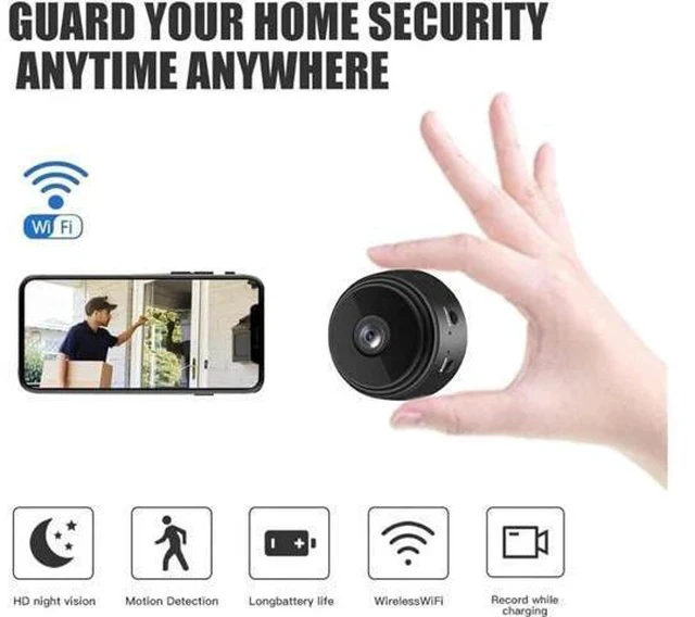Alt view image 5 of 7 - Mini Magnetic Mini Security Camera,2024 New Mini Security Camera Outdoor,Mini 1080p Hd Wireless Magnetic Security Camera,Miniguard Security Camera,Mini Camera