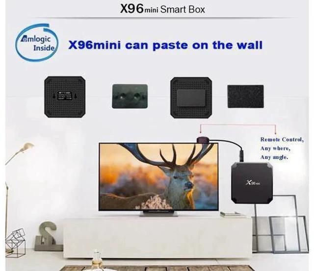 Alt view image 5 of 5 - mini android tv box best Neox IPTV box 1G 8G 2G 16G Neo x mini smart IP tv set top box android tv box american smart tv