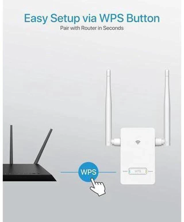 Alt view image 7 of 7 - Universal WiFi to Ethernet Adapter 300Mbps on 2.4GHz WiFi to Wired Converter Wireless Bridge with RJ45 Port for Printer Smart TV Blu-Ray Player etc Connect a Wired Device to Wi-Fi