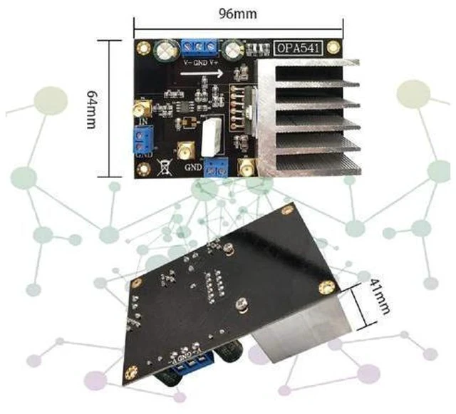Alt view image 3 of 7 - Taidacent OPA541 OP AMP High Power Monolithic Operational Amplifier 5A Current High Voltage Audio Amplifier Sound Amplifier Board