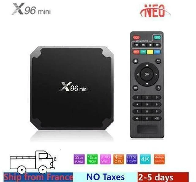 Main image of Best android tv box x96 mini box android tv box Amlogic S905W 1G 8G 2G 16G x96mini smart ip tv set top box