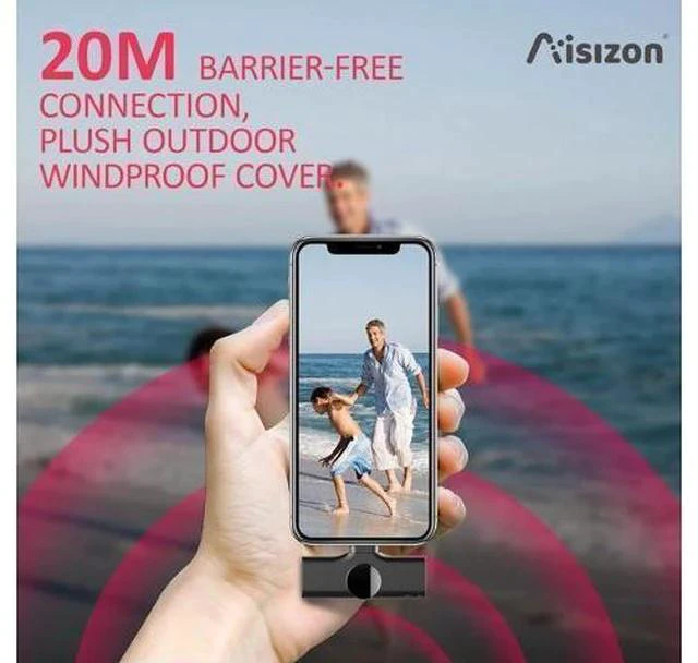 Alt view image 5 of 7 - Wireless Clip Mic, Wireless Lavalier Microphones, Lapel Clip-on Microphone, for iPhone 15, Smartphone, Laptop, Video Recording, Tiktok, Facebook Live, YouTube Live Stream