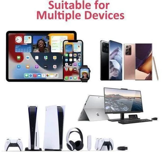 Alt view image 6 of 7 - Wireless Clip Mic, Wireless Lavalier Microphones, Lapel Clip-on Microphone, for iPhone 15, Smartphone, Laptop, Video Recording, Tiktok, Facebook Live, YouTube Live Stream