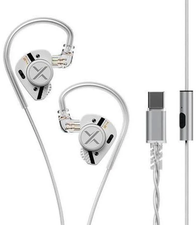 Main image of ooopusX Op.24 2DD+4BA Hybird in-Ear Headphones Op24 HiFi Earphone Wired Monitors Earbuds with One Dial (Type C with mic)