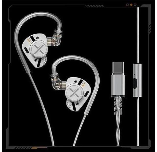 Alt view image 5 of 6 - ooopusX Op.24 2DD+4BA Hybird in-Ear Headphones Op24 HiFi Earphone Wired Monitors Earbuds with One Dial (Type C with mic)