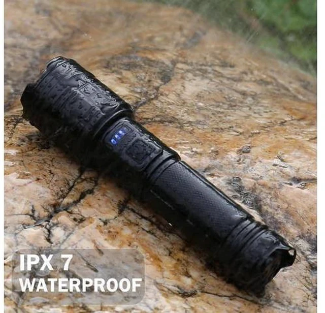 Alt view image 7 of 7 - Rechargeable Flashlights 990 000 High Lumen 2 Pack Super Bright LED Flashlight with 5 Modes High Powered Flash Light for Home Camping Outdoor