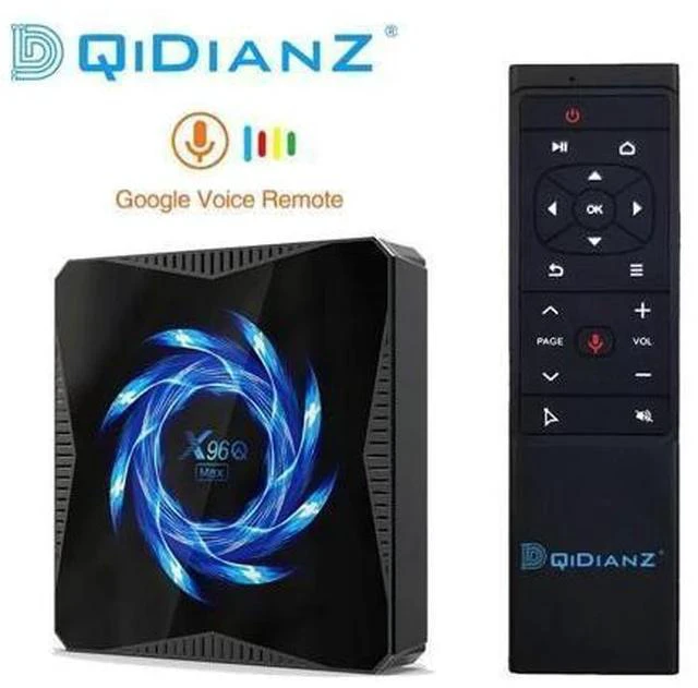 Main image of Android 10 X96Q MAX Smart TV Box Allwinner H616 2.4G 5G WiFi Bluetooth 4K Media Player Android TV Box X96Q Smart TV BOX