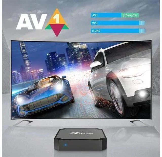 Alt view image 6 of 6 - Hetai Tech X96 Mini 4K HDR Smart TV Box - High Definition Network Media Player with HEVC and H.265 Support International Version No Warranty