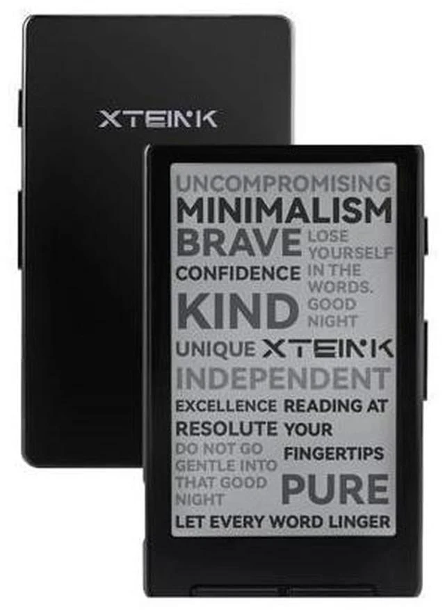 Main image of X4 E-Book Reader (Developer Edition), 4.3" Pocket E-Ink eReader, Physical Page-Turn Buttons, Ultra-Thin 0.23" & 2.72 oz, Magnetic-Ready Design, Distraction-Free Reading, 16GB, Space Black