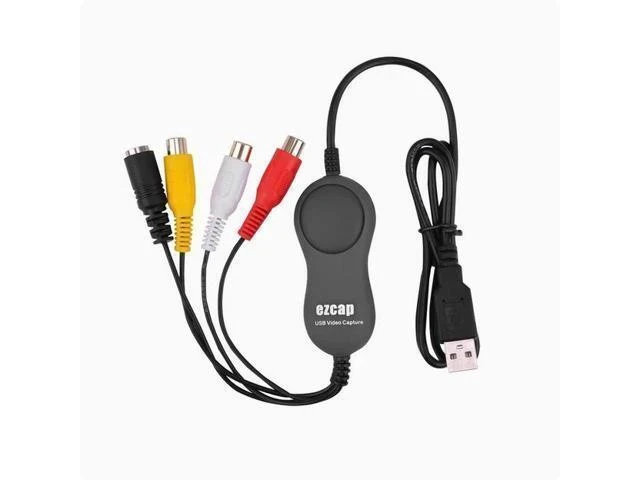 Alt view image 7 of 7 - USB video capture card professional transcription VHS old-fashioned tape DV recorder compatible with Windows 10/8/7/mac