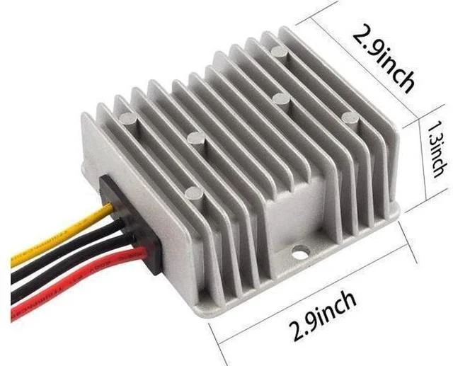 Alt view image 7 of 7 - uxcell Power Converter Regulator DC12V/24V to DC6V 25A 150W Waterproof Voltage Convert Transformer