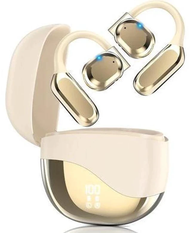 Main image of AI Real-Time Translation Earbuds,Wireless Earbuds,144 Languages Ear Buds,Two-Way Translator Earbuds, Bluetooth Headphones, Ear pods Wireless,HD Sound Translating Earbuds for Travel (Skin-Colored)