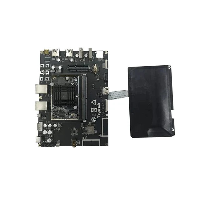 Alt view image 2 of 2 - HH-SCDAYU200 OpenHarmony 3.1 Main line, RK3568 Rich Device Development Kit,4K HDMI2.0 DSI MIPI-CSI2 eDP GMAC SATA3.0 Connector for IOT NVR AI