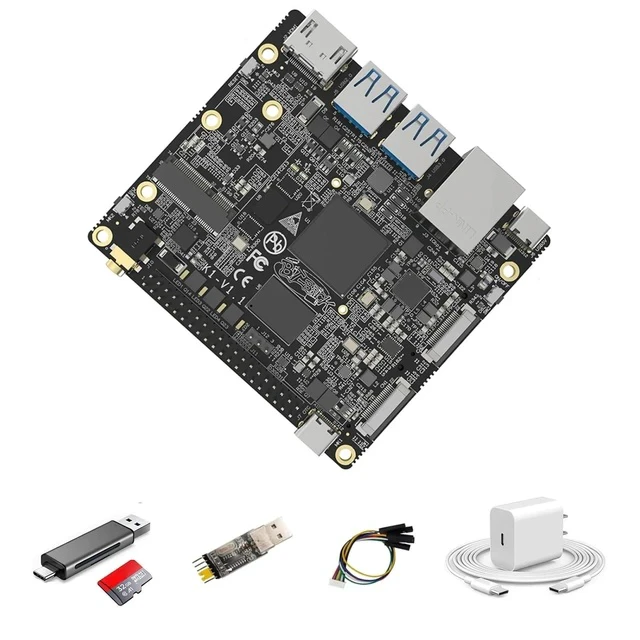 Alt view image 2 of 2 - Bit-Brick K1 Open Source RISC-V Single Board Computer, with 4GB/8GB LPDDR4X Memory, 2.0TOPS AI Power, Industrial Quality for IoT Applications (Dev Kit,8GB)