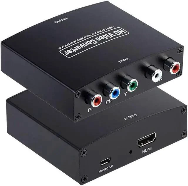 Main image of YPbPr to HDMI Converter Component to HDMI RGB to HDMI Converter Supports Video Audio Converter Adapter HDMI V1.4 for DVD PSP Xbox 360 PS2 Nintendo to HDTV Monitor and Projector