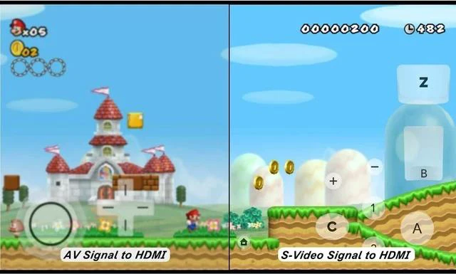 Alt view image 4 of 7 - N64 to HDMI Converter HDMI Converter Supports 4:3/16:9 Ratio Conversion Compatible for Nintendo 64/SNES/NGC/SFC