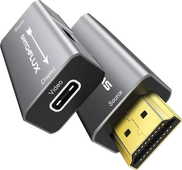 Main image of HDMI to USB C Adapter | 4K@60Hz HDMI Source to USB-C Display Converter for XR/AR Glasses(XREAL One Air 2 Pro VITURE Pro RayNeo Air 2s Rokid) Portable Monitors Laptop Switch PS5/4 Xbox
