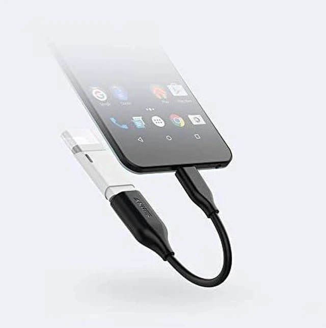 Alt view image 3 of 4 - USB-C to USB3.1 Adapter USB-C Male to USB-A Female Uses USB OTG Technology Compatible with Galaxy Note 8 S8 S8+ S9 iPad Pro 2018 Nexus 6P 5X LG V20 G5 and More