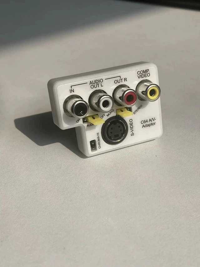Alt view image 2 of 7 - Commodore 64/128 AV Adaptor - S-Video Composite & 2ch Audio L/R