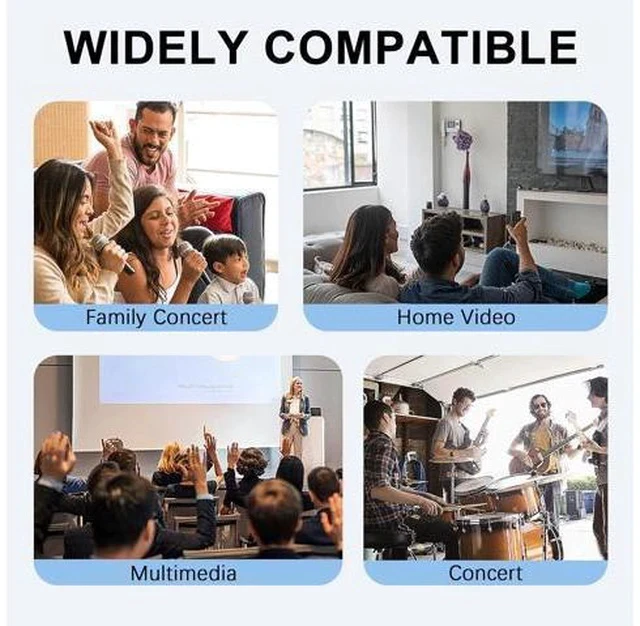 Alt view image 6 of 7 - 3.5mm to RCA Cable Lightning to RCA Male to Aux Audio Adapter HiFi Sound Headphone Jack Adapter (3 in 1 Audio Cable) Connector for iPhone/iPad Speaker MP3 Tablet HDTV(6FT)