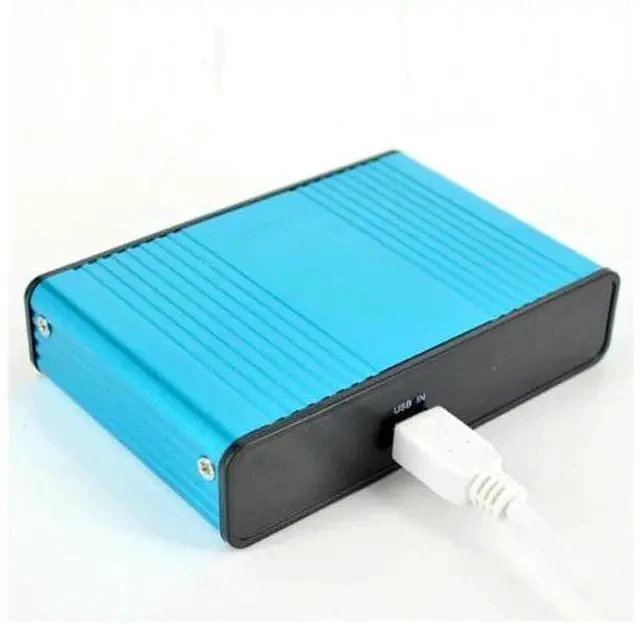 Alt view image 6 of 6 - USB External Sound Card 5.1 Channels Audio Adapter with Mic Line in Out for PC Laptop Speaker