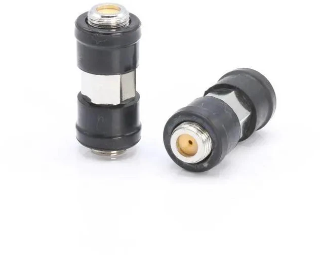 Main image of Weather Sealed Cable Extension Coupler - Pack of 10 - Cable Extension Adapter (Barrel Splice - Coupler) - Connects Two Coaxial Video Cables (Female to Female Connector) 3GHz Rated