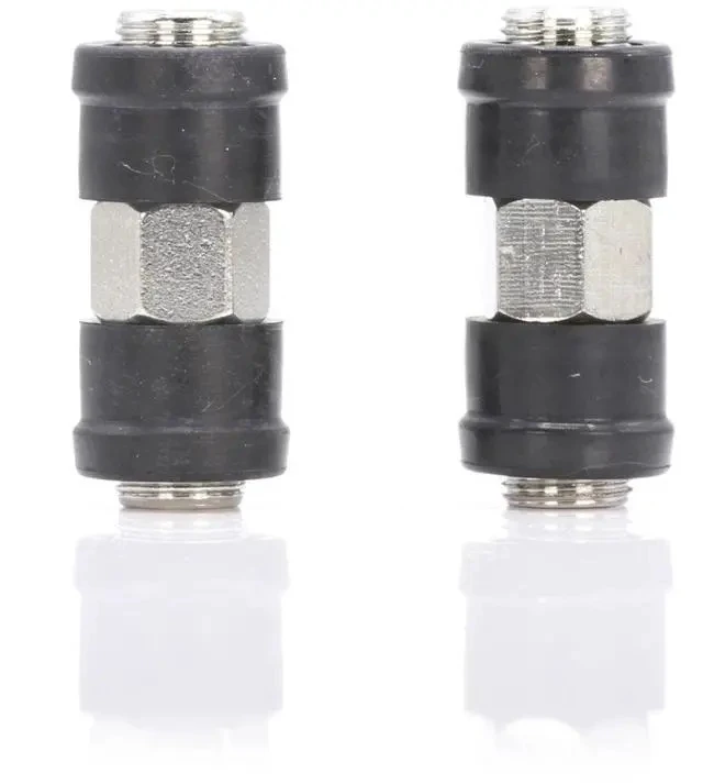Alt view image 2 of 5 - Weather Sealed Cable Extension Coupler - Pack of 10 - Cable Extension Adapter (Barrel Splice - Coupler) - Connects Two Coaxial Video Cables (Female to Female Connector) 3GHz Rated