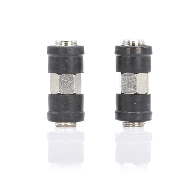 Alt view image 5 of 5 - Weather Sealed Cable Extension Coupler - Pack of 10 - Cable Extension Adapter (Barrel Splice - Coupler) - Connects Two Coaxial Video Cables (Female to Female Connector) 3GHz Rated