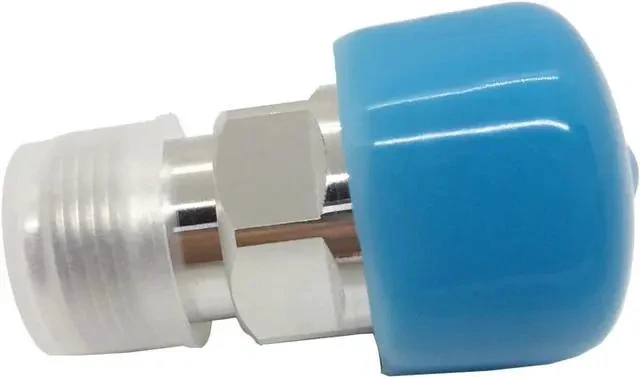 Alt view image 5 of 5 - 4.3/10 Mini DIN Male to N Female Jack Adapter 2 Pack