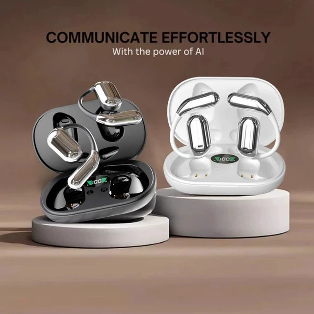 Alt view image 2 of 7 - Aviorra Ai Translator Earbuds, Verbabuds Ai Translator Earbuds Real Time, Earbud Translator in Real Time, Multi-Language Smart Translation Bluetooth Headset, 144 Ai Language Translator (White)