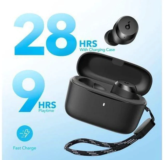 Alt view image 4 of 7 - by A20i True Wireless Earbuds Bluetooth 5.3 App Customized Sound 28H Long Playtime Water-Resistant 2 Mics for AI Clear Calls Single Earbud Mode