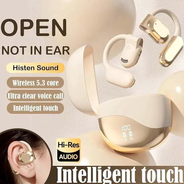 Alt view image 2 of 7 - Yeesam AI Translating Ear Buds - Wireless Bluetooth Real-Time Language Translator for 144 Languages, Music Playback for Travel, Business, Learning