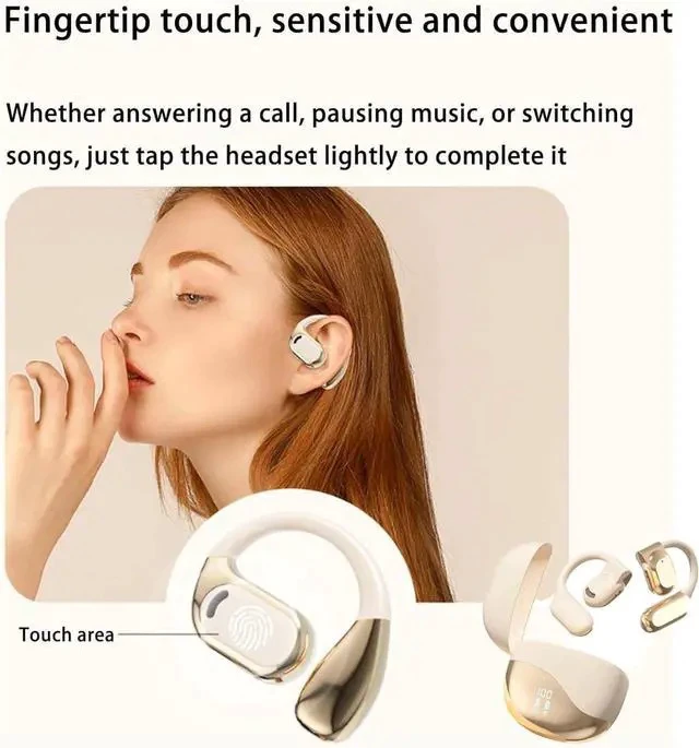 Alt view image 3 of 7 - Yeesam AI Translating Ear Buds - Wireless Bluetooth Real-Time Language Translator for 144 Languages, Music Playback for Travel, Business, Learning