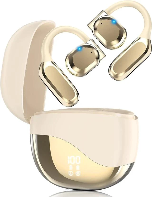 Main image of AI Real-Time Translation Earbuds,Wireless Earbuds,144 Languages Ear Buds,Two-Way Translator Earbuds, Bluetooth Headphones, Ear pods Wireless,HD Sound Translating Earbuds for Travel (Skin-Colored)