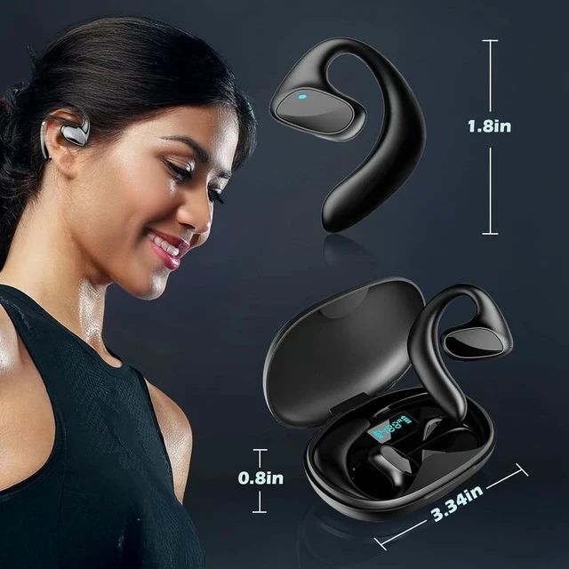 Alt view image 7 of 7 - Translation Earbuds 144 Language Translator Update Language Translator Device Real Time Wireless Translation Headset,3 in-1 Translator Headphones,Ai-Powered Bluetooth Translation Earbuds(Red)