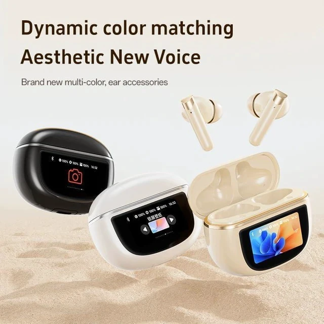Alt view image 4 of 7 - AI Real-Time Translation Earbuds,Wireless Earbuds,144 Languages Ear Buds,Two-Way Translator Earbuds, Bluetooth Headphones, Ear pods Wireless,HD Sound Translating Earbuds for Travel, Business