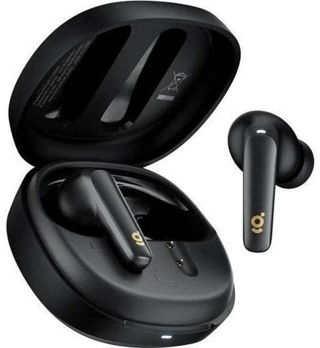Main image of Wireless in-Ear Earbuds with 4 Mics ENC Call-Enhancing Rophones 40H Playtime Bluetooth 5.4 IPX5 Waterproof True Wireless Earbuds for Laptops Tablets Smartphones and Gym Workouts Black