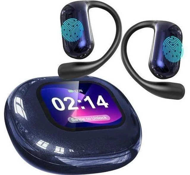 Main image of AI Real-Time Translation Earbuds,Wireless Earbuds,144 Languages Ear Buds,Two-Way Translator Earbuds, Ear pods Wireless,HD Sound Bluetooth Translating Earbuds for Travel, Business,Learning (Blue A)