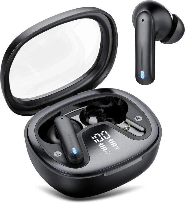 Main image of AI Language Translation Earbuds, 3-in-1 Translation Earbuds Real Time with 4 Translation Modes, 135 Language Bluetooth 5.4 Translator Ear Buds, Device for Travel/Business/Leaning, Black