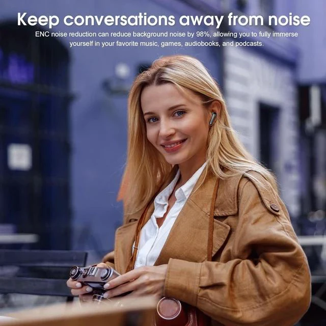 Alt view image 7 of 7 - AI Language Translation Earbuds, 3-in-1 Translation Earbuds Real Time with 4 Translation Modes, 135 Language Bluetooth 5.4 Translator Ear Buds, Device for Travel/Business/Leaning, Black