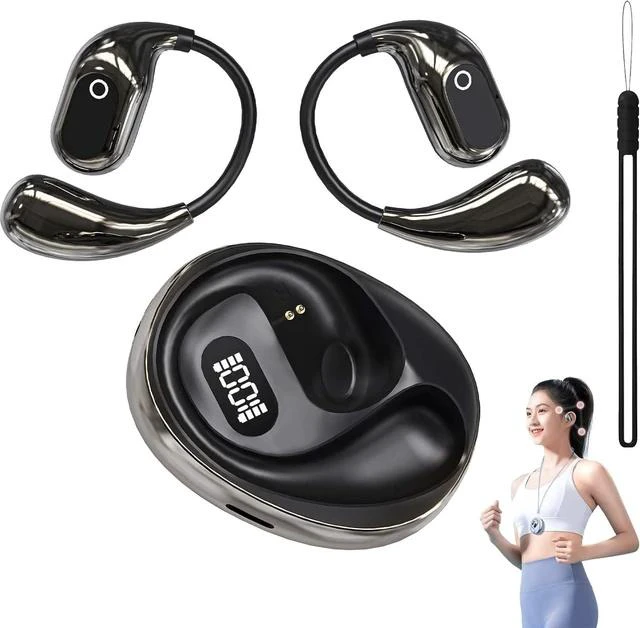 Main image of Peachloft Translator, Peachloft Earbuds, Multi Language Translator Earbuds, Ear Buds That Translate Languages, Two Way Translator Ear Buds Device in Real Time for iOS & Android (Black)