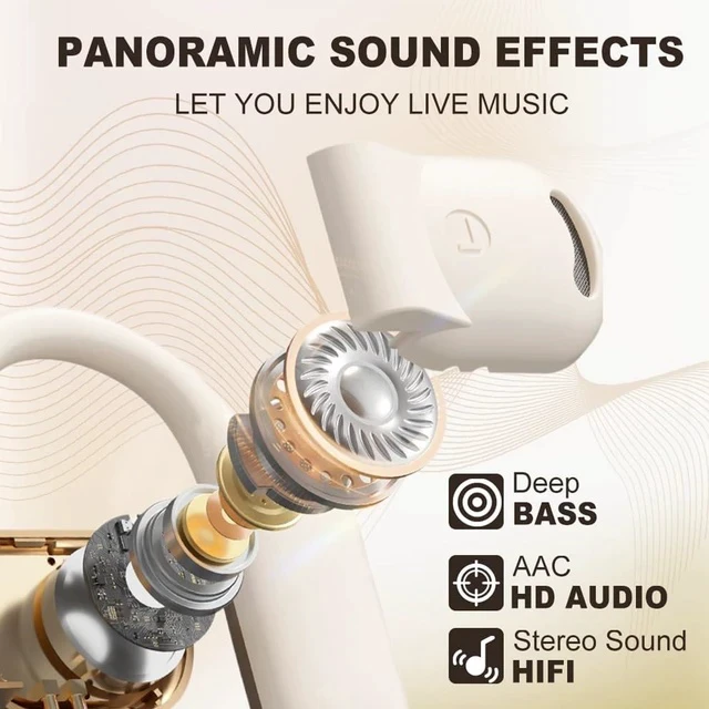 Alt view image 4 of 7 - Language Translator Earbuds, 3-in-1 Translation Earbuds, AI Translation Earbuds Real Time for Android iOS, 144 Languages AI Earbuds Translators Headphones for Travel Business Learning (KH + BK)