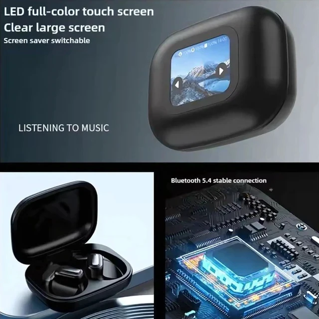 Alt view image 5 of 7 - Translaze Earbuds, Translaze Ai Translator Earbuds, Language Translator Earbuds, Translation Earbuds Real Time, Multiple Languages with Offline Translation, Lightweight with Noise-Canceling (White)